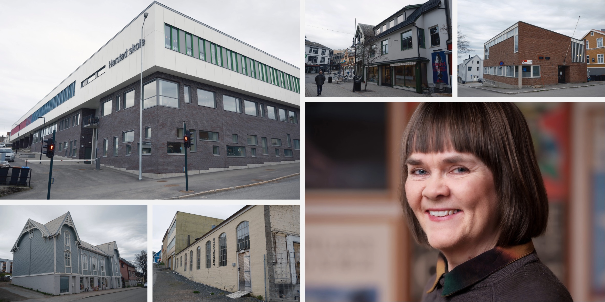 Festspillene bruker flere arenaer i byen. Mona Steffensen er produksjonsleder. Foto: Øivind Arvola Festspillene bruker flere arenaer i byen. Mona Steffensen er produksjonsleder. Foto: Øivind Arvola