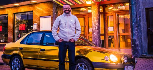 Bitcoinbilen. Foto: Øivind Arvola