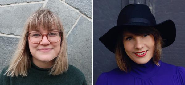 Eirin Lindtner Storesund og Elisabeth Jansen er ansatt som produsenter. Foto: Marie Staggat