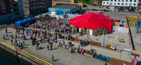 Vår egen arena Sentralen er en viktig del av vårt bærekraftsarbeid. Foto: Øivind Arvola