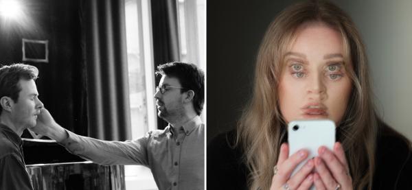 Dagfinn Theodor Holte Ingebrigtsen og Marte Hansen er plukket ut som ungkunstnere 2025. 